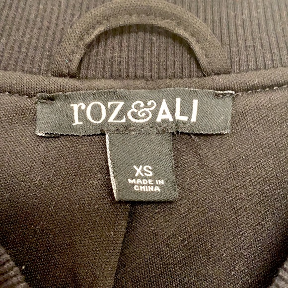 Black Lace Bomber Jacket - Picture 16 of 16